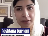 Le témoignage de Pashtana Durrani en vidéo